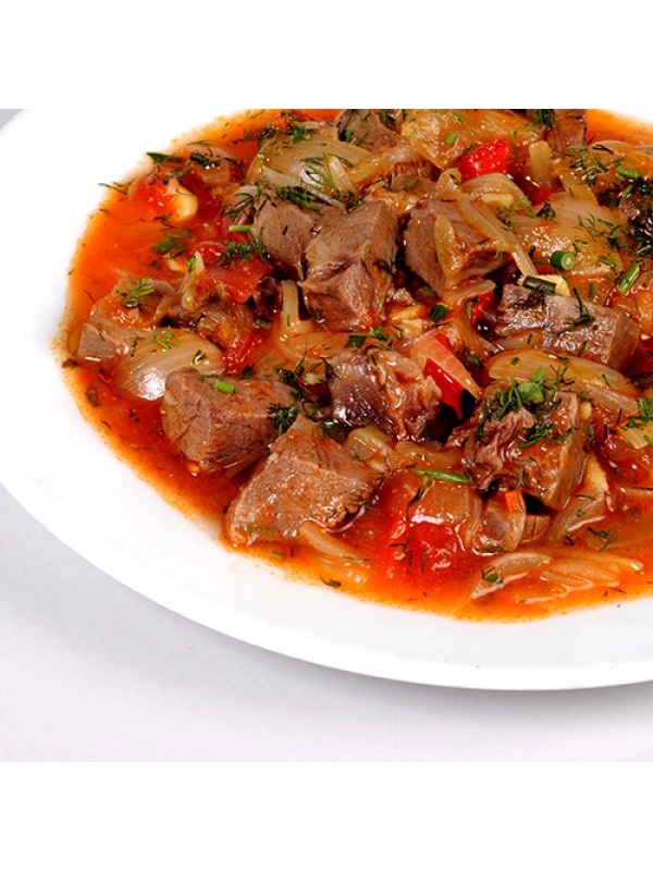TOCANĂ DE VĂCUȚĂ CU CEAPĂ 300 gr.